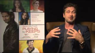 Gerard Butler on Tributeca for Playing For Keeps [upl. by Asserat]