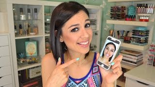 Does this actually work Trying on digital makeup  Ulta GLAMlab [upl. by Deeyn]