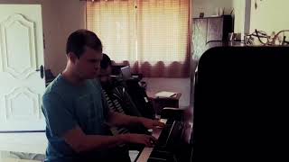 Piano amp Acordeon  Jesus em Getsemani CCb Avulso [upl. by Aileduab]