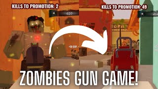 Zombies Gun Game Micheal’s Zombies [upl. by Crim]