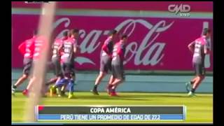 Central Deportiva Promedios de edad de las selecciones Copa América [upl. by Aznerol928]