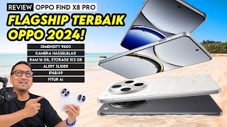 FLAGSHIP OPPO KEMBALI Kamera Hasselblad Dimensity 9400 Fitur AI Review OPPO Find X8 Pro [upl. by Elisabetta519]