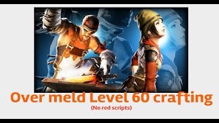 FFXIV  Over melded 60 crafting Gear [upl. by Mac]