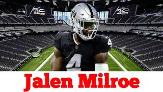 Jalen Milroe to the Raiders In Crazy Draft Scenario [upl. by Asiar543]