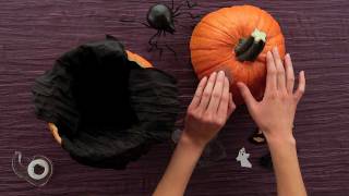 HERSHEYS  Halloween Craft  TrickOrTreat Pumpkin [upl. by Strohbehn601]