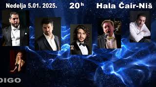 Traditional New Years Concert 2025 Five Italian tenors [upl. by Certie]