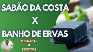 APRENDA A FAZER SABÃO DA COSTA  COM ERVAS E CARVÃO [upl. by Antonin]