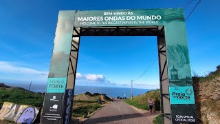 Visit to Nazaré 9 Novembro 2024 🌊🏄🇵🇹 [upl. by Garek]