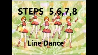 5678 ‐ Line Dance [upl. by Arvad]