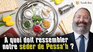 A QUOI DOIT RESSEMBLER NOTRE SÉDER DE PESSAH  Rav Jacobson [upl. by Heathcote928]