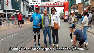 Toronto Marathon 2023 Reels Toronto City  Canada [upl. by Niamart]