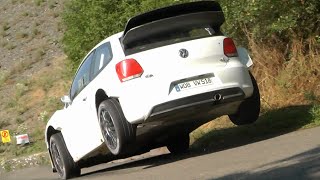 Sébastien Ogier  VW Polo R WRC  Test Rallye Deutschland 2015 HD [upl. by Nnaeirual]