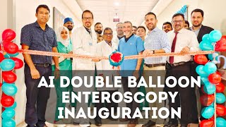 NMC Royal Khalifa City endoscopy unit upgraded by AI double balloon enteroscopy [upl. by Eiramac]