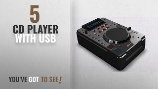 Top 10 Cd Player With Usb 2018 Dynatech DynaDJ DDJ850 DJ CDUSBMP3 Player Table Top with [upl. by Atsedom]