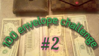 Bi weekly paycheck January 2021 100 envelope challenge 💵 [upl. by Nemhauser566]