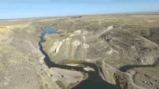 Teton Dam Flyover DJI Phantom 3 [upl. by Eanahs]