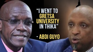 “ I WENT TO GRETSA UNIVERSITY IN THIKA “  Isiolo Governor Abdi Guyo [upl. by Nayb]