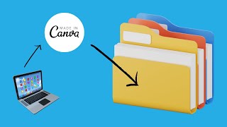 2 MÉTHODES pour classer des images IMPORTÉES dans Canva [upl. by Seleta]