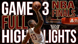 Warriors vs Cavaliers Game 3 NBA Finals  060816 Full Highlights [upl. by Goetz]