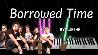 Borrowed Time by Cueshe piano cover  sheet music amp lyrics [upl. by Avla]