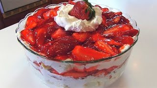 Bettys Strawberries and Cream Trifle [upl. by Aggarwal976]