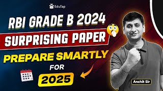 RBI Grade B 2025 Preparation Strategy  RBI Grade B 2024 Phase 2 Learnings  EduTap RBI Grade B 2025 [upl. by Cavanagh130]