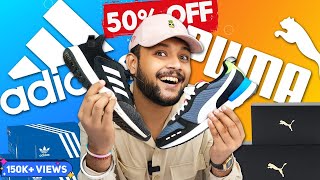 15 Best Adidas amp Puma ShoesSneakers 🔥 Sale 50 Discount  ONE CHANCE [upl. by Verne]