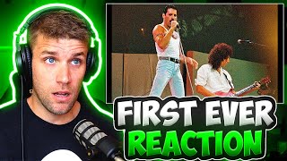 WHAT A PERFORMANCE  FIRST TIME Watching Queen  Full Concert Live Aid 1985 REACTION [upl. by Ahtilat]