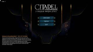 Citadel Forged with Fire  Main Menu Theme [upl. by Kara]