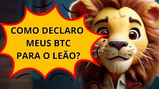 COMO DECLARAR BITCOIN BINANCE [upl. by Korman]