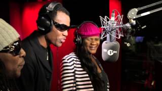 Wayne Wonder Lady Saw amp Frisco Kid freestyle on 1Xtra [upl. by Lika]