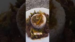 Beef amp Broccoli  So yummy sonyawelch thewtheater beefandbroccoli [upl. by Adur]