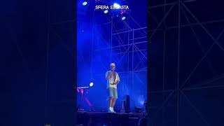 Sfera EBBASTA in concerto a Catania sferaebbasta rapper trap [upl. by Rog]