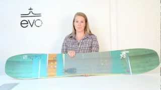 K2 High Lite Snowboard  Womens 2013 [upl. by Selestina214]