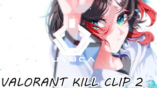 【VALORANT】うるかVALORANT KILL Highlight 2【ヴァロラント】 [upl. by Cohin245]