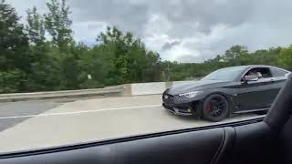 Infiniti Q60 RS vs Camaro SS both tuned [upl. by Nomra]