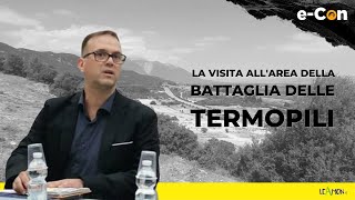 La visita allarea della Battaglia delle Termopili [upl. by Ettevy]