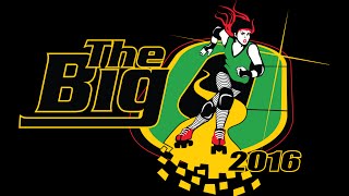 The Big O 2016 Victorian Roller Derby All Stars vs Texas Texecutioners WFTDA T1G8 [upl. by Siraf]