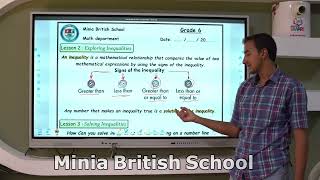 Grade 6  Unit 4  Lesson 2 Exploring Inqualities [upl. by Monagan]