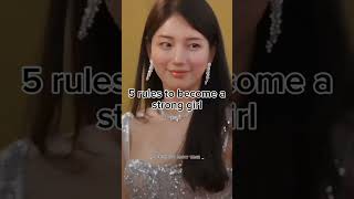 5 rules to become a strong girl new aesthetic glow tech views viral trending girls aesthetic [upl. by Torre]