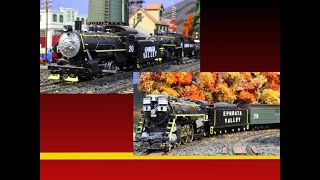 Ephrata Valley RR Steam Locomotive Action Vol 4 [upl. by Raybin]