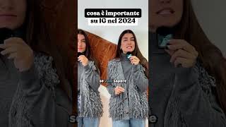 Vuoi sapere cosa è importante su Instagram nel 2024 📱 shorts [upl. by Aneetsirk]