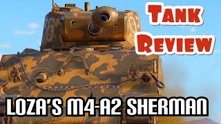 Lozas M4A2 Sherman Tank Review Premium World of Tanks Console Action Heroes [upl. by Reggy]