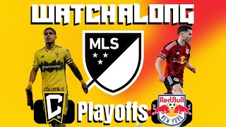 Columbus Crew vs NY Red Bulls MLS Playoffs Watchalong [upl. by Tammy]