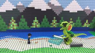 Pulteney Grammar OSHC 8th Oct 2024 Lego Animation Jurassic Park Dino on the Loose [upl. by Annaeirb986]