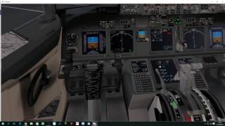 XPlane 10  X737 V5 EADT Cold amp Dark Procedure [upl. by Ridan]