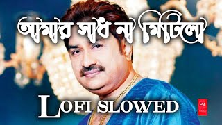 Amar sadh na mitilo  lofi remix lofi  slowed song  Kumar Sanu pregnants prank buzz Suman [upl. by Anierdna]