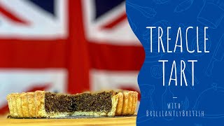 Ep39 Dark Treacle tart  Harry Potters favourite traditional British dessert recipe [upl. by Bryn]