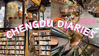 CHENGDU DIARIES EP 5  Brunch Niccolo underground library ice rink etc [upl. by Owades]