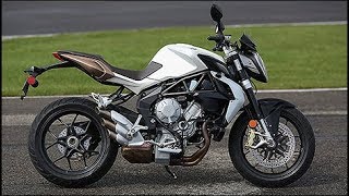 MV Agusta Brutale 675 acceleration and exhaust sound [upl. by Ayiak381]